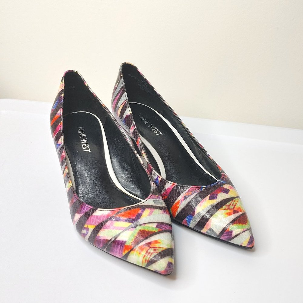 Nine West Cassy Pointed Kitten Heels
